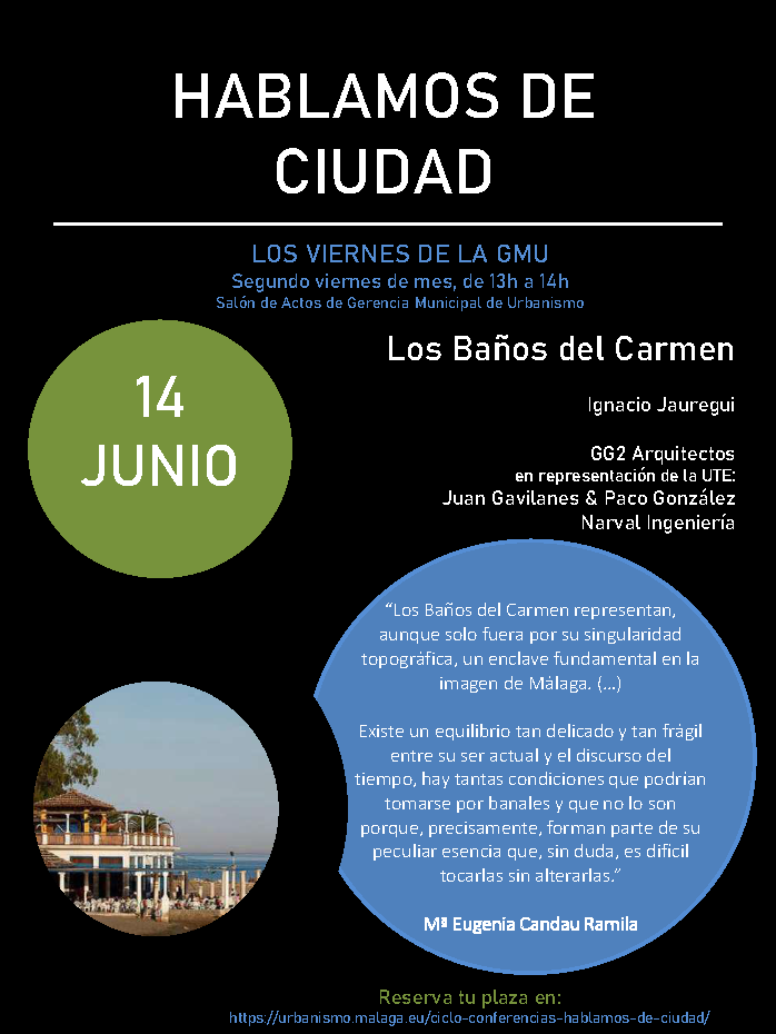 HABLAMOS DE CIUDAD 6_14 junio_Los Baños del Carmen_cartel actualizado